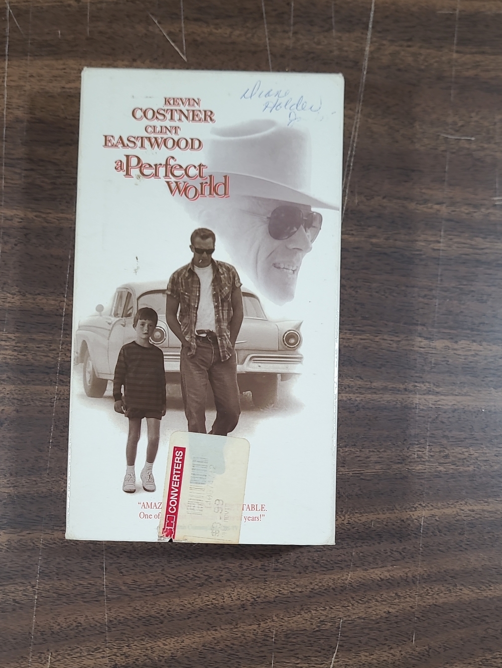 A Perfect World VHS Movie